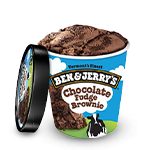 Ben & Jerry Ice Cream  Chocolate Fudge Brownie 