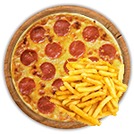 Chips & Cheese Pizza  10" 